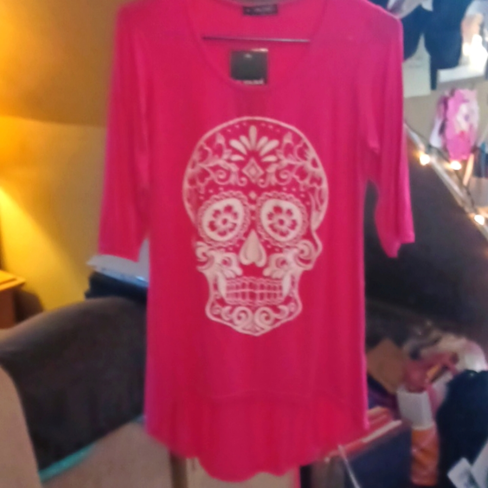 3/4 sleeve  tunic